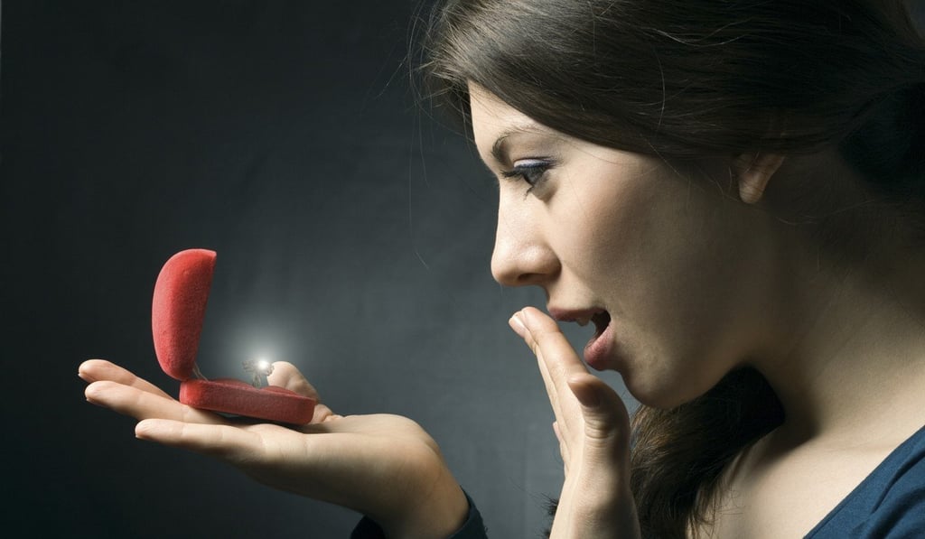 Ethically made moissanite jewellery appeals to brides and grooms concerned by the dark side of the diamond industry. Photo: Shutterstock