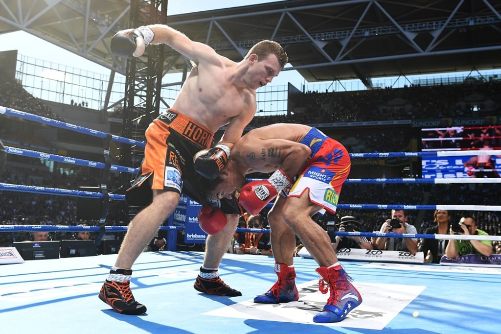 Horn scored a shock points win over Pacquiao. Photo: Reuters