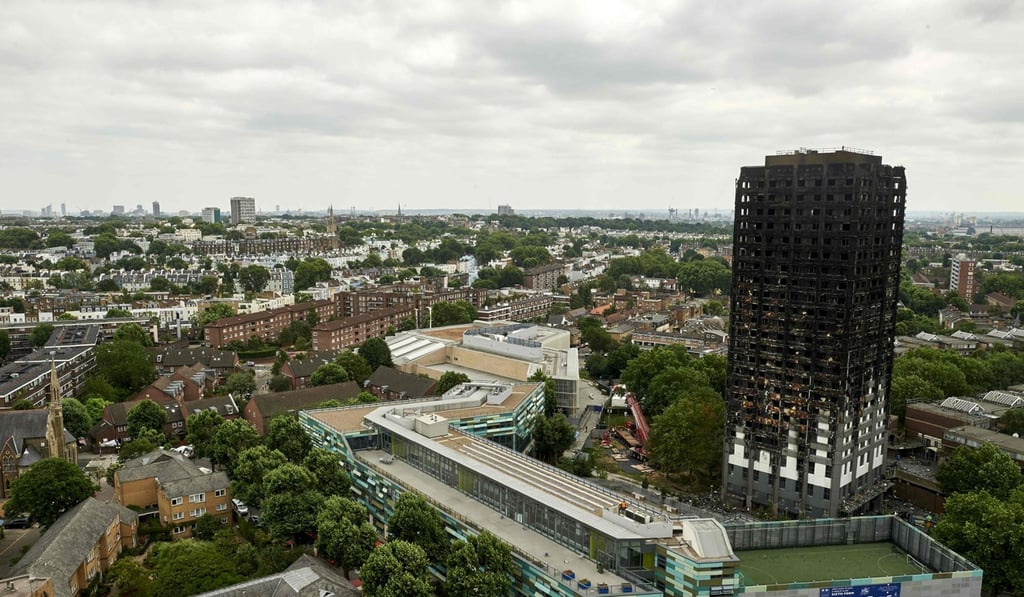 The tragic Grenfell tower fire killed at least 80 and injured many last month. Photo: AFP