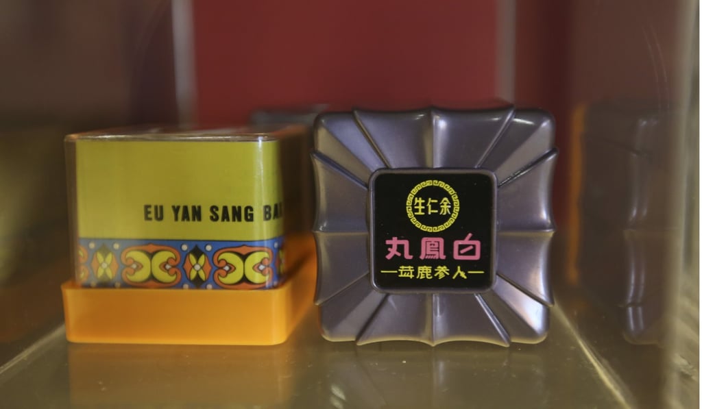 Eu Yan Sang’s Bak Foong pills (right), which help alleviate menstrual symptoms, are one of its most popular products. Photo: David Wong