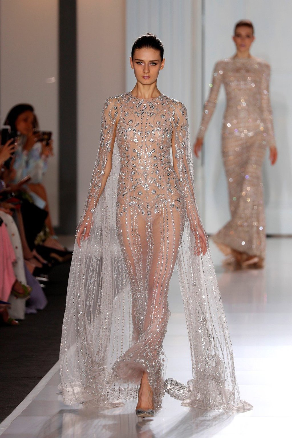 A model presents a wedding dress by Ralph & Russo as part of their Haute Couture Fall/Winter 2017/2018 collection. Photo: REUTERS