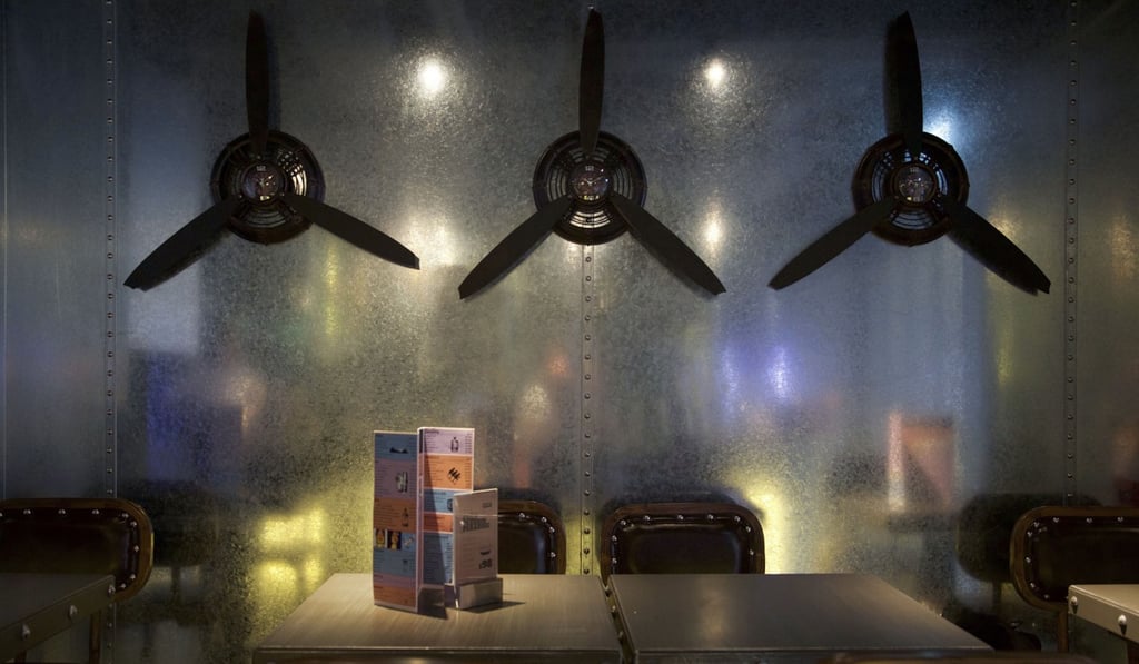 The themed interior of Runway. Photo: James Wendlinger