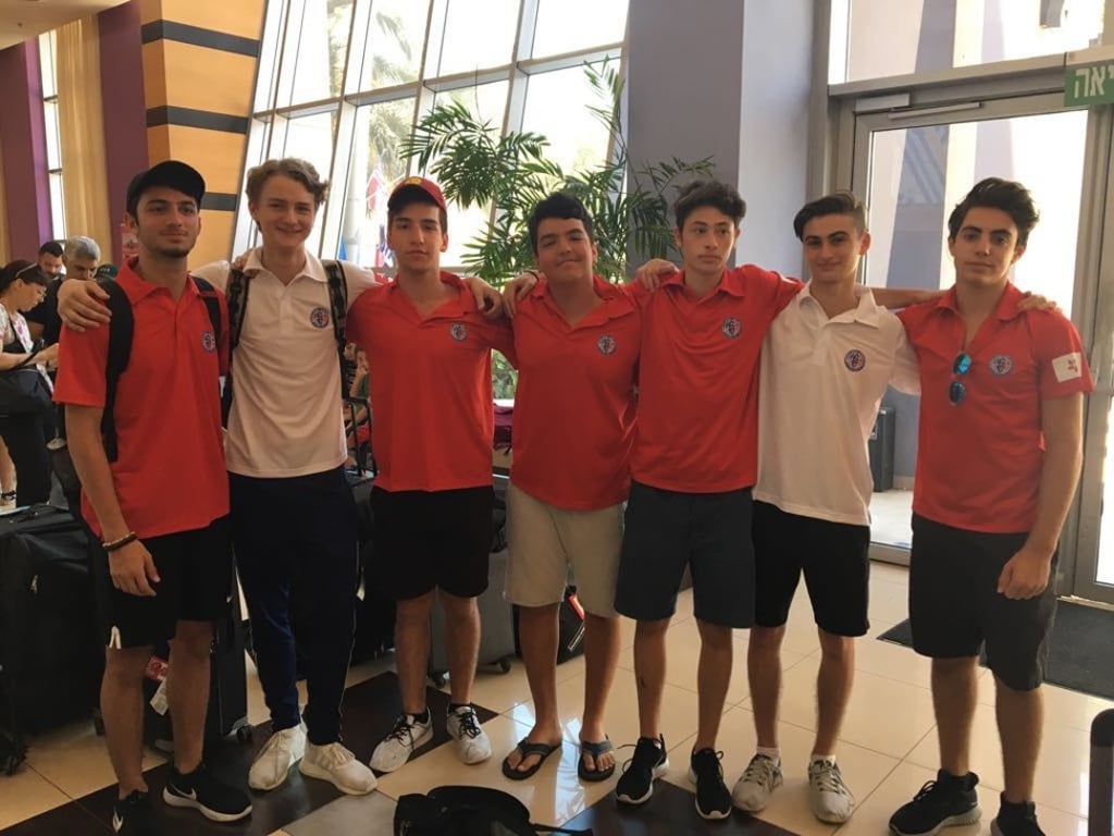 Hong Kong’s junior futsal team in Israel.