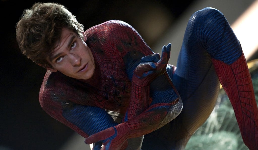 Andrew Garfield as the web-slinger. Photo: AP