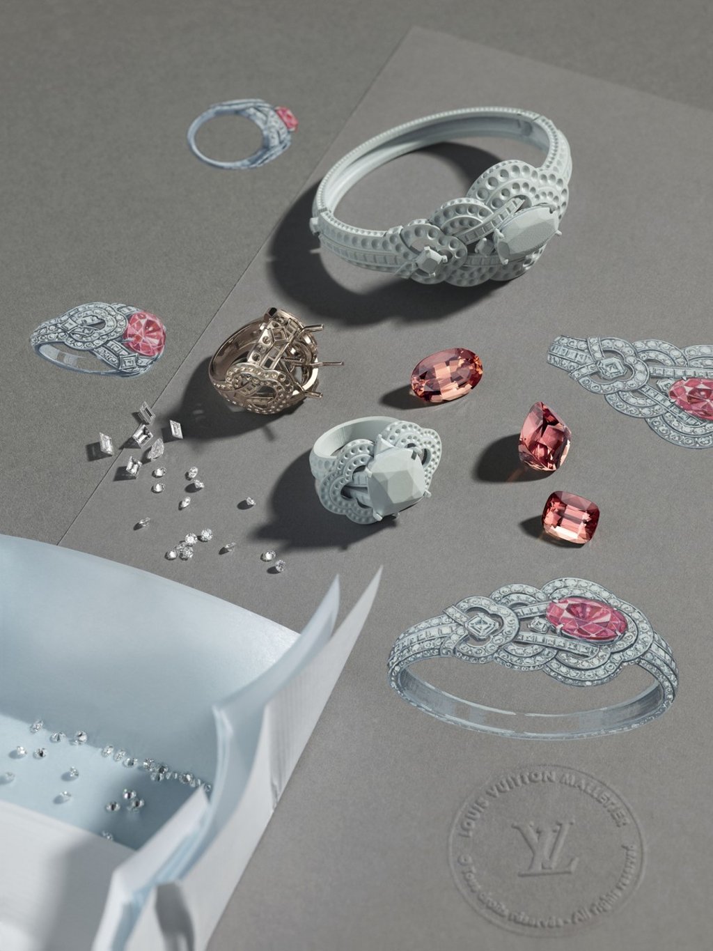 A piece from Louis Vuitton’s new high jewellery collection, Conquêtes