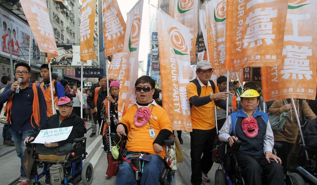 A company may receive a one-off subsidy of HK$20,000 at most for each employee with a disability. Photo: Sam Tsang