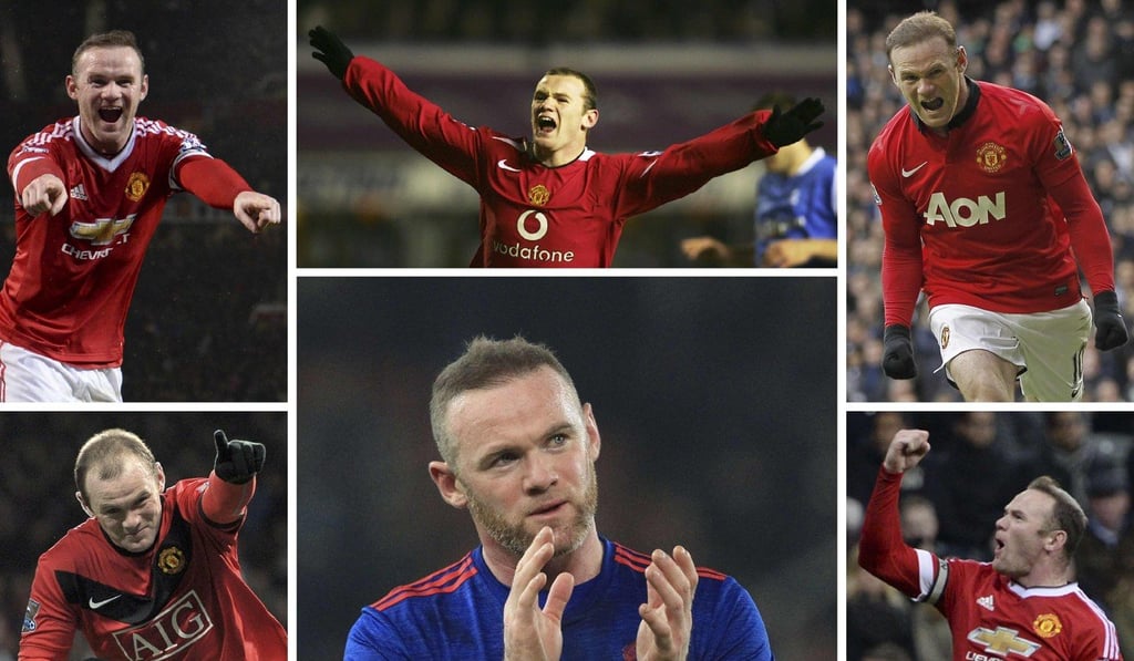 Wayne Rooney spent 13 seasons at Manchester United. Photos: AFP Wayne Rooney spent 13 seasons at Manchester United. Photos: AFP