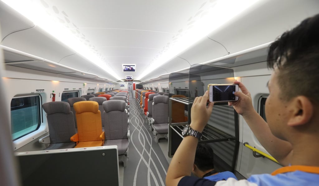 There are 579 seats in total, including 68 in first-class. Photo: Felix Wong