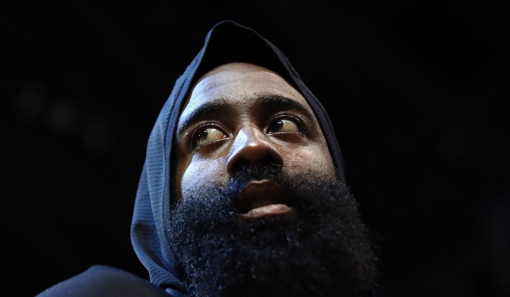 James Harden at the BIG3 three on three basketball league at Barclays Centre. Photo: AFP