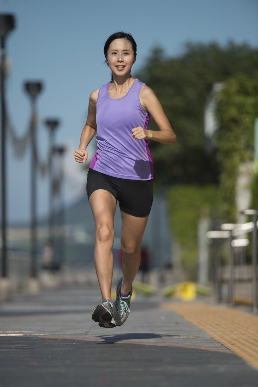 Agnes Cheng started running after volunteering at the Gobi March in 2012. Photo: Antony Dickson