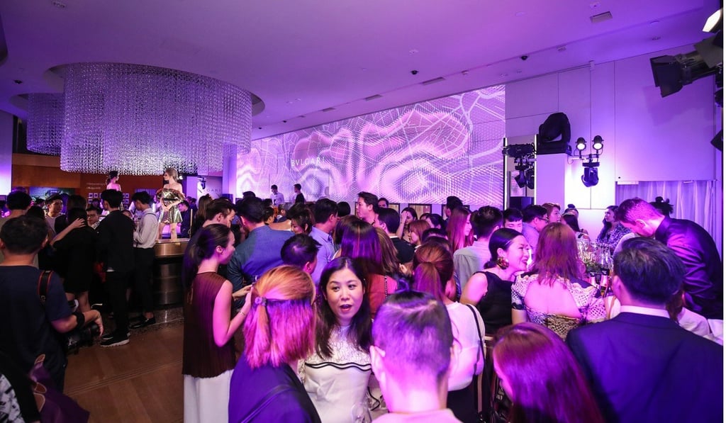 Bulgari's Serpenti night party