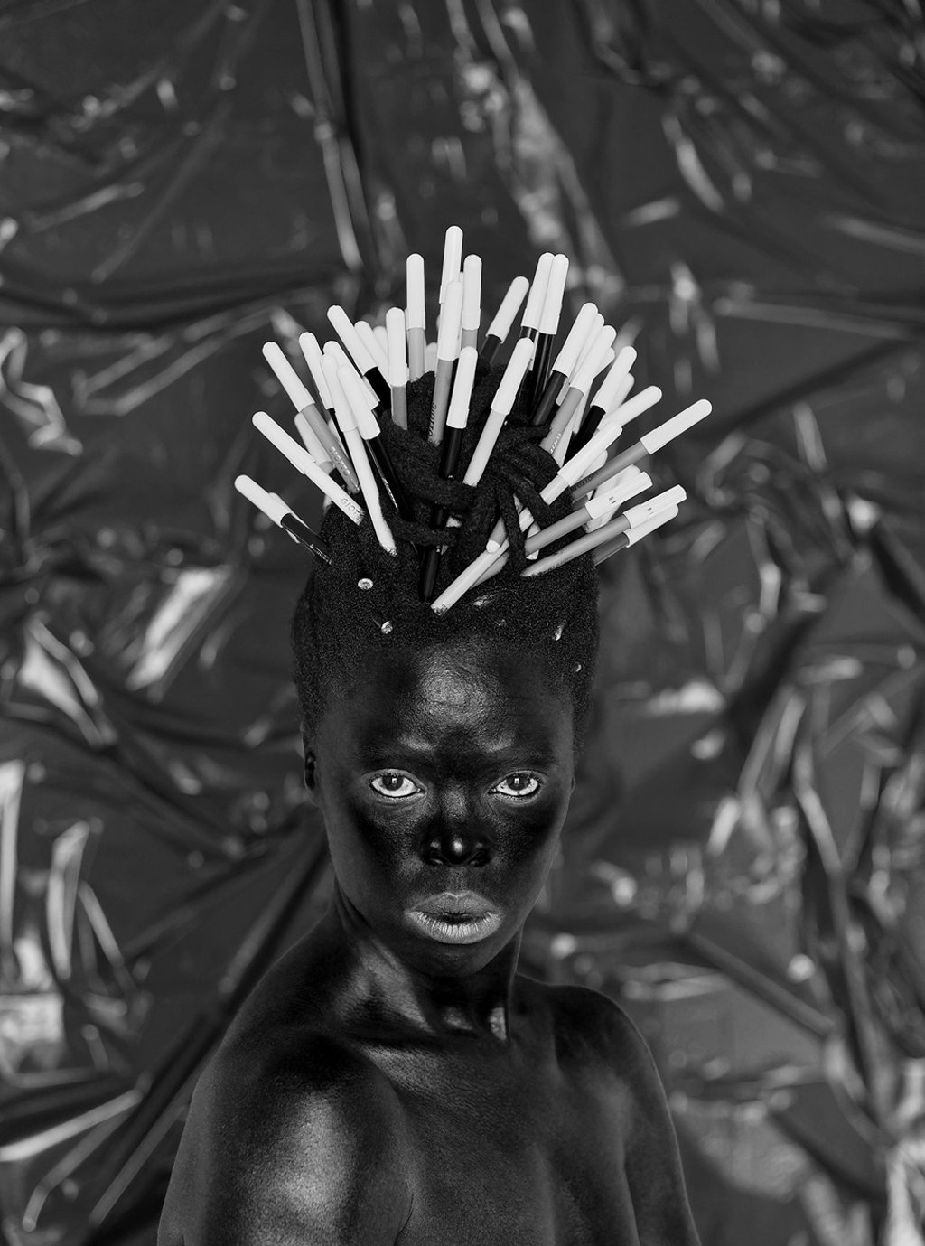 Focused on history, memory and identity, ‘Nolwazi II, Nuoro, Italy’ by South African artist Zanele Muholi echoes the work of William Kentridge and David Goldblatt in the Fondation Louis Vuitton’s permanent collection. Courtesy of Stevenson, Cape Town and Johannesburg Focused on history, memory and identity, ‘Nolwazi II, Nuoro, Italy’ by South African artist Zanele Muholi echoes the work of William Kentridge and David Goldblatt in the Fondation Louis Vuitton’s permanent collection. Courtesy of Stevenson, Cape Town and Johannesburg