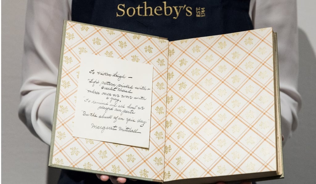 Vivien Leigh's personal copy of ‘Gone with the Wind’
