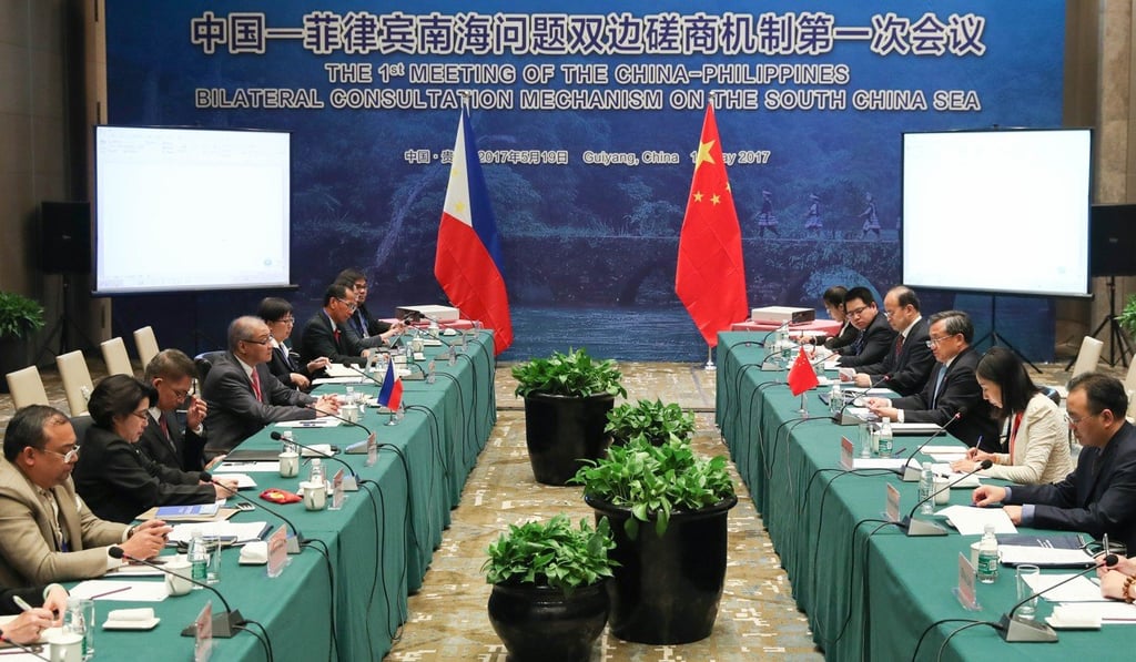 The first meeting of the China-Philippines bilateral consultation mechanism on the South China Sea was held in Guiyang, Guizhou province, on May 19. Photo: Xinhua