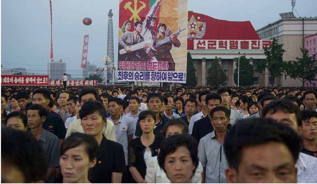 North Koreans wait to perform a mass dance as part of celebrations in Pyongyang on July 6, marking the successful launch of an intercontinental ballistic missile two days earlier. A war on the Korean peninsula is in no one’s interest. Photo: AFP