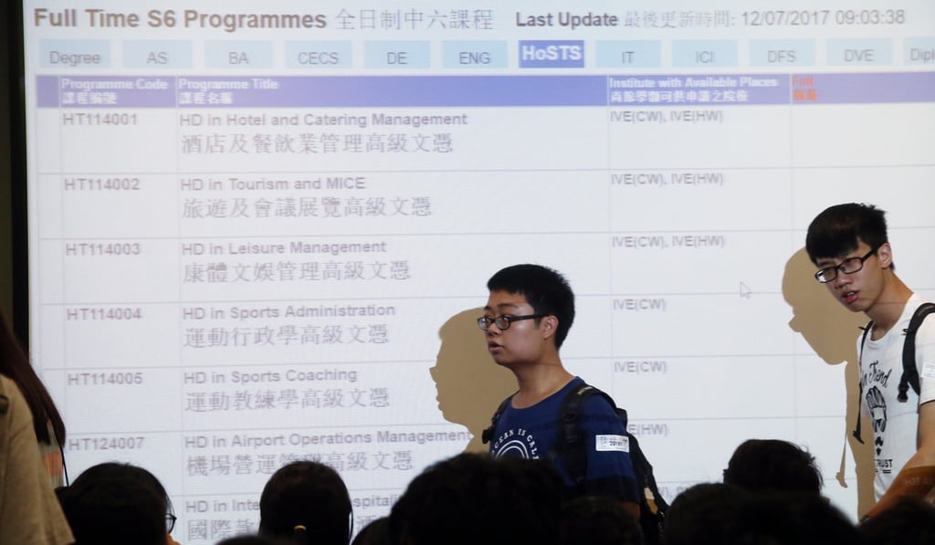 Many who obtain an associate degree plan to transfer to a public university. Photo: K. Y. Cheng