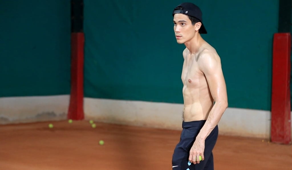 Sunny Suwanmethanon plays a tennis star in Mr. Hurt.