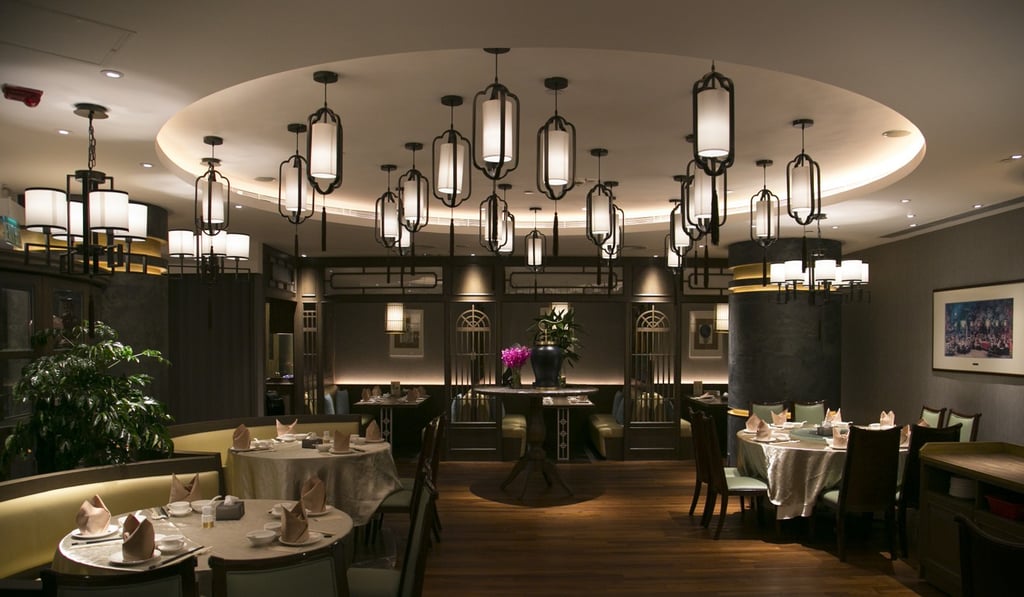 The elegant interior of Lao Xue Yuan at the South Pacific Hotel. Photo: James Wendlinger