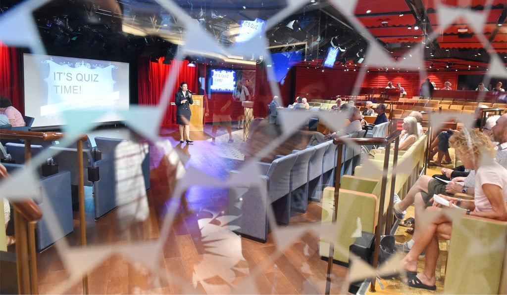 The studio aboard the Majestic Princess that arrived in Xiamen. Photo: Xinhua The studio aboard the Majestic Princess that arrived in Xiamen. Photo: Xinhua