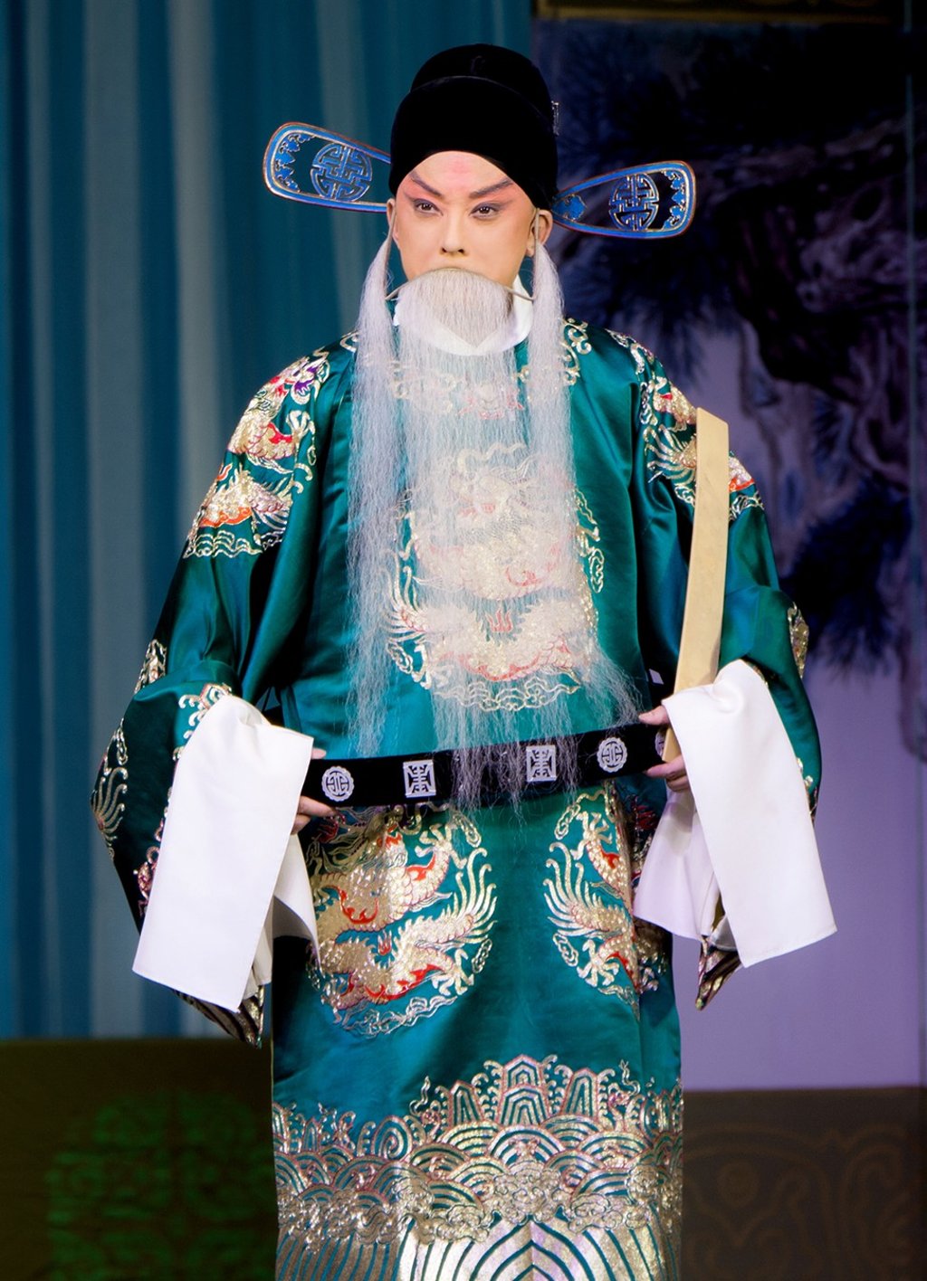 Peking opera laosheng actor Yu Kuizhi Peking opera laosheng actor Yu Kuizhi
