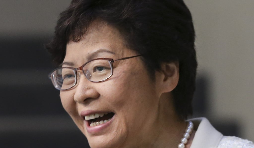 Carrie Lam took over as Hong Kong’s leader on July 1. Photo: Sam Tsang