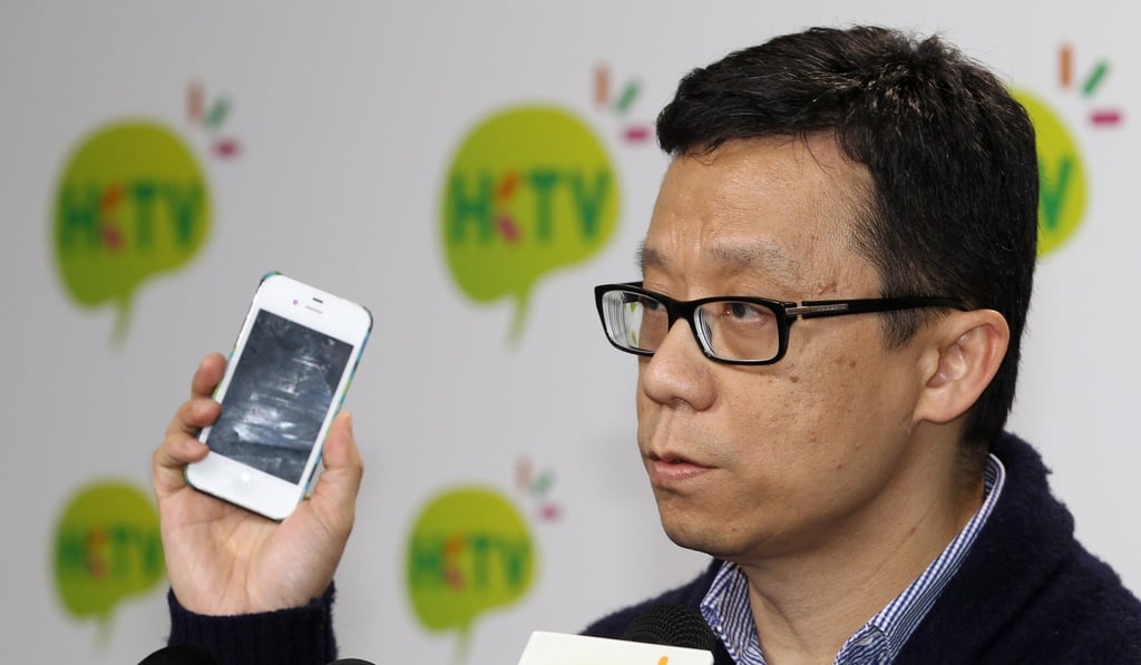 There was a public outcry when the government denied Ricky Wong a free TV licence. Photo: Edward Wong
