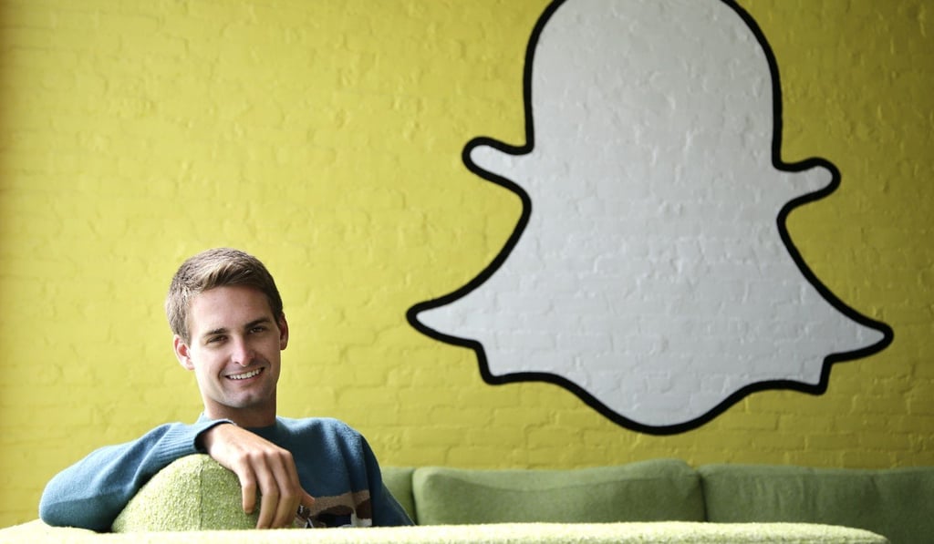 Snapchat CEO Evan Spiegel in 2013. Photo: AP