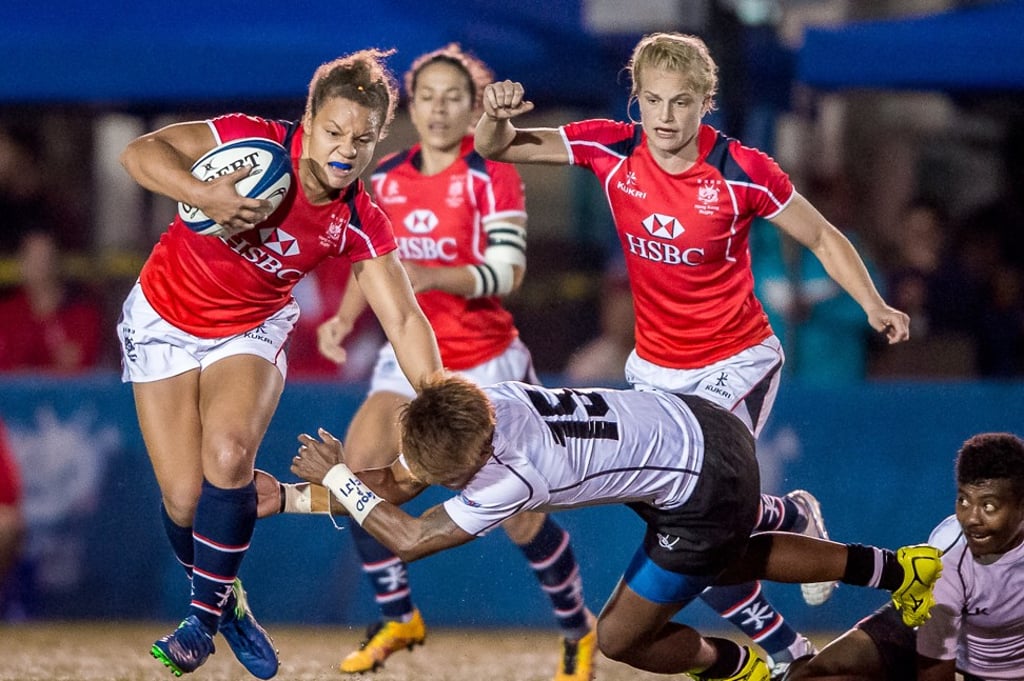 Natasha Olson-Thorne will add more steel in the centres. Photo: Hong Kong Rugby Union