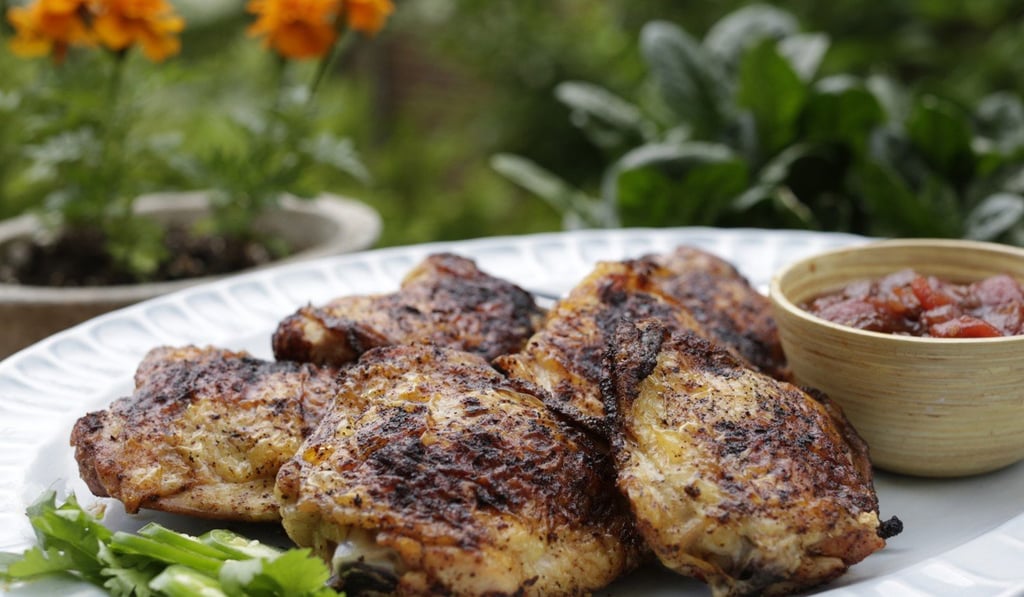 Ancho chile chicken thighs with tomato chutney. The rising preference by millennials for organic food and the humane treatment of animals is forcing companies like Perdue to craft humane treatment of chickens on their farms. Photo: Detroit Free Press/TNS