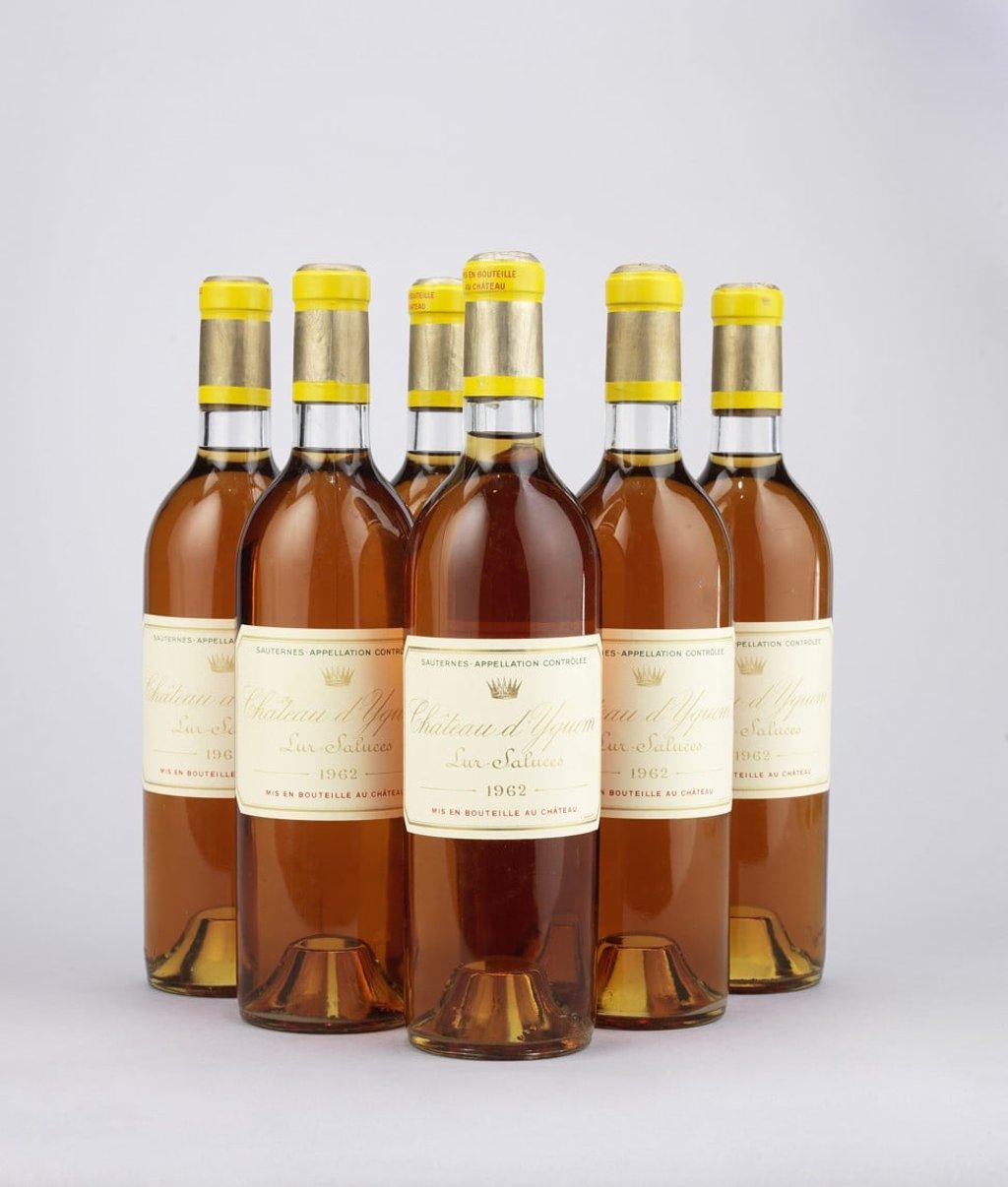 Château d’Yquem 1962. Château d’Yquem 1962.