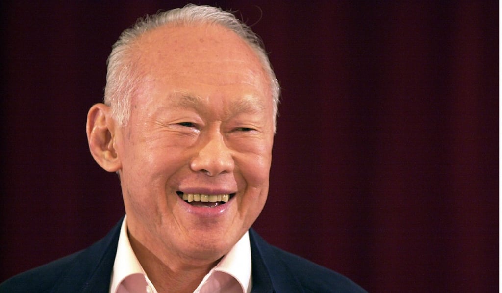 Singapore's first prime minister Lee Kuan Yew. Photo: AFP