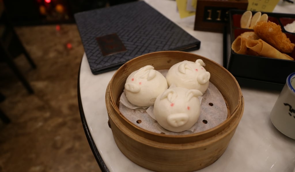 Egg custard buns at Mei Garden. Photo: Rachel Cheung