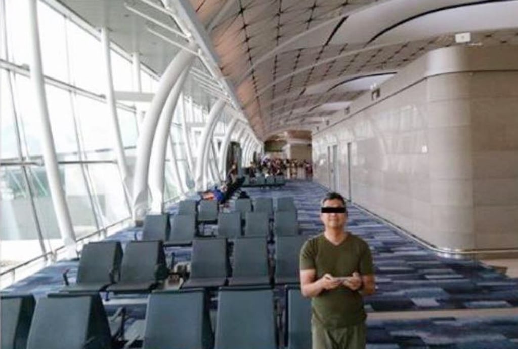 The man posted photos taken by the drone online. Photo: Facebook