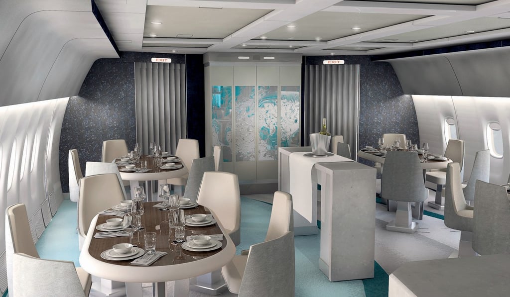 Crystal Skye’s dining area