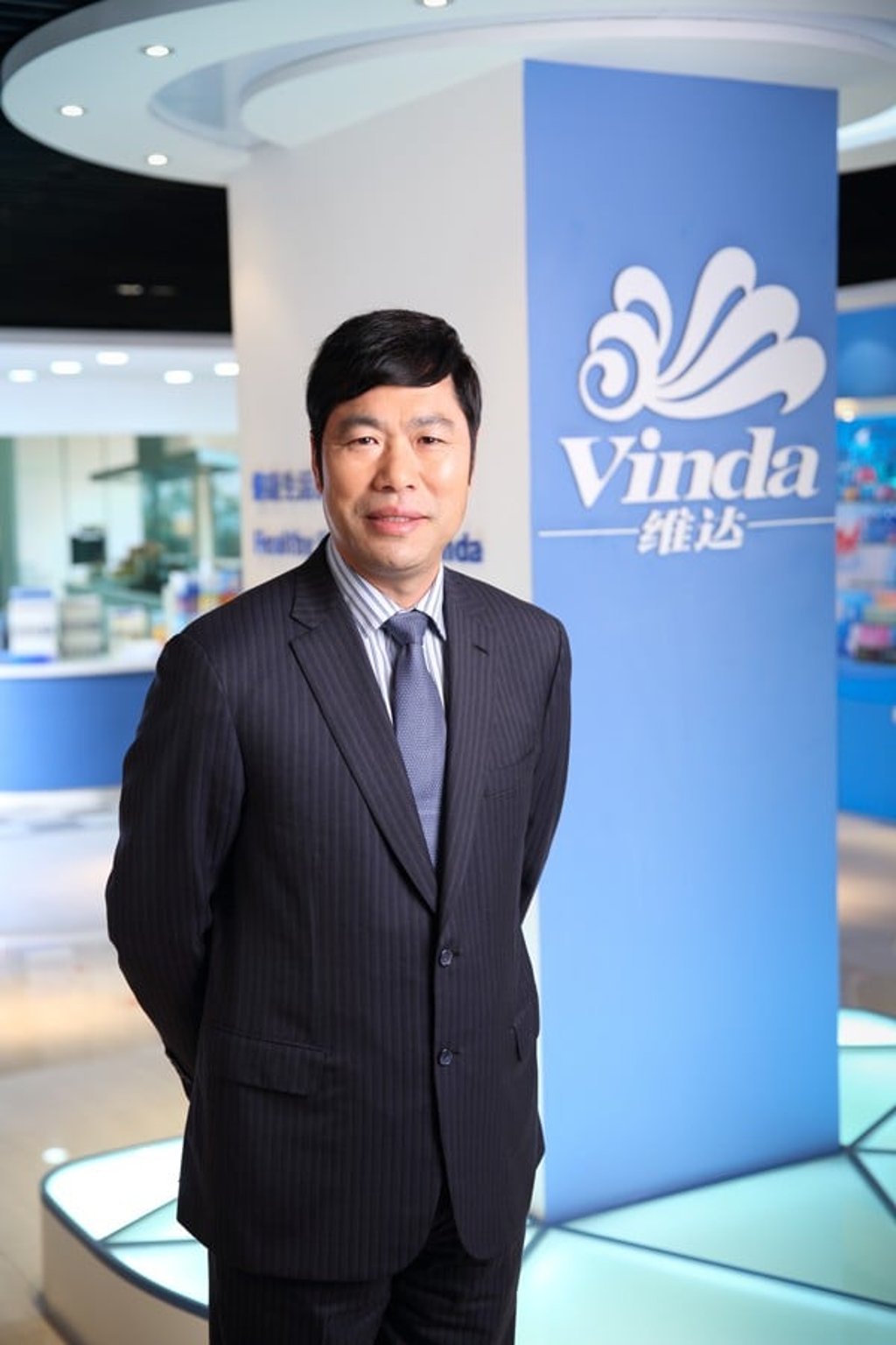 Vinda chairman Li Chaowang says the company has no overseas expansion plan at the moment. Photo: SCMP handout