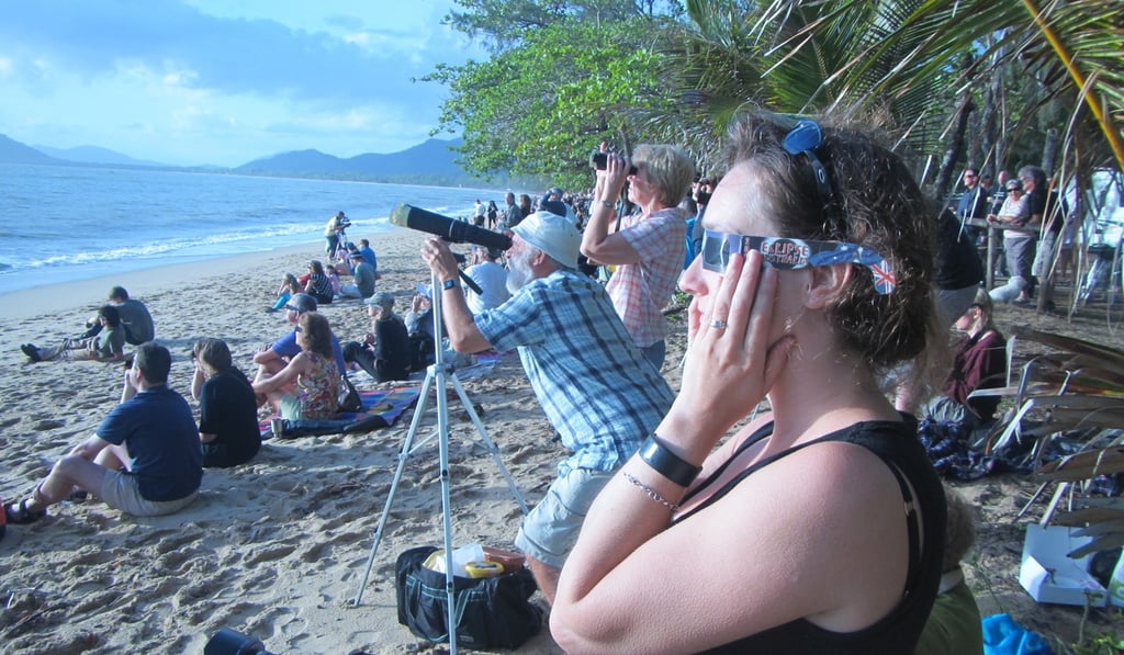 People from all over the world travel to spots where eclipse viewing will be at its best.