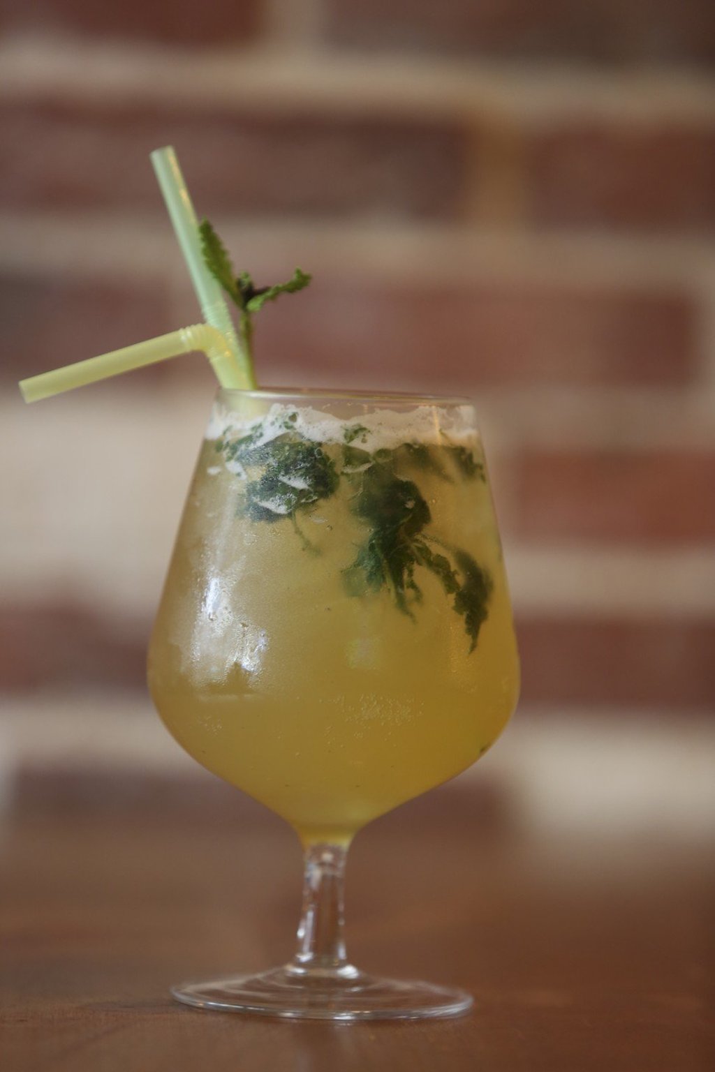 The IQ cocktail is a “beer version of the mojito”. Photo: Xiaomei Chen
