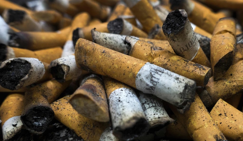 Cigarettes in an ashtray on in Centreville, Virginia. Photo: AFP Cigarettes in an ashtray on in Centreville, Virginia. Photo: AFP
