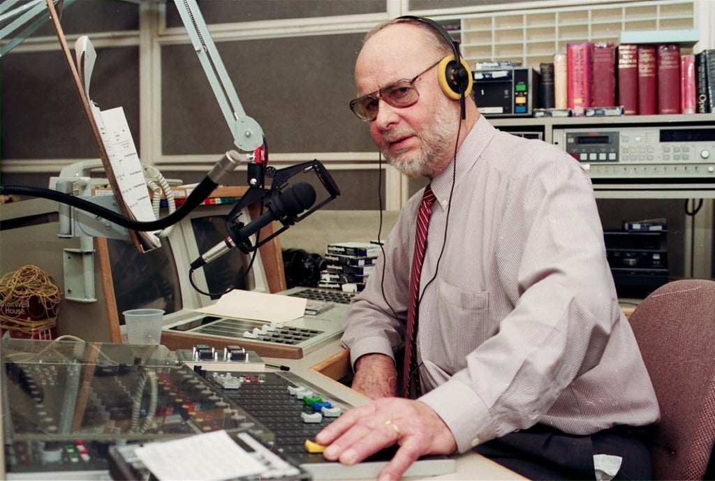 Veteran Hong Kong presenter Charles Weatherill.