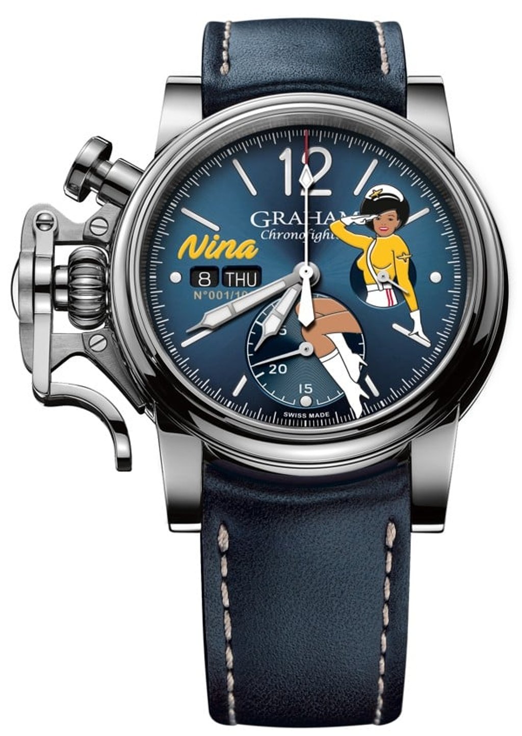 Graham Chronofighter Vintage Nose Art Limited Edition