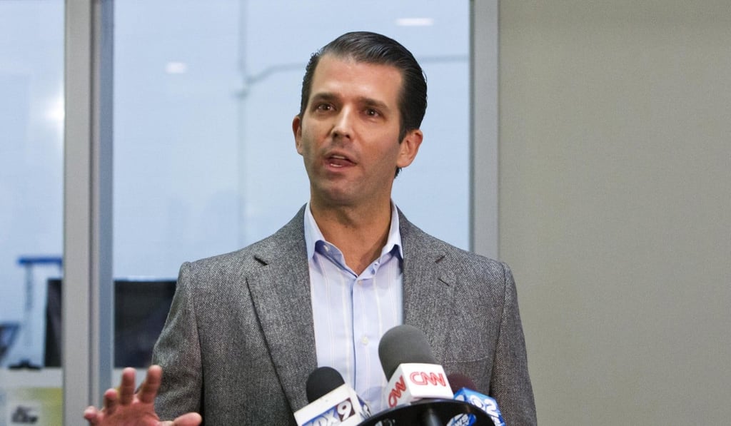 Donald Trump Jnr. Photo: TNS Donald Trump Jnr. Photo: TNS