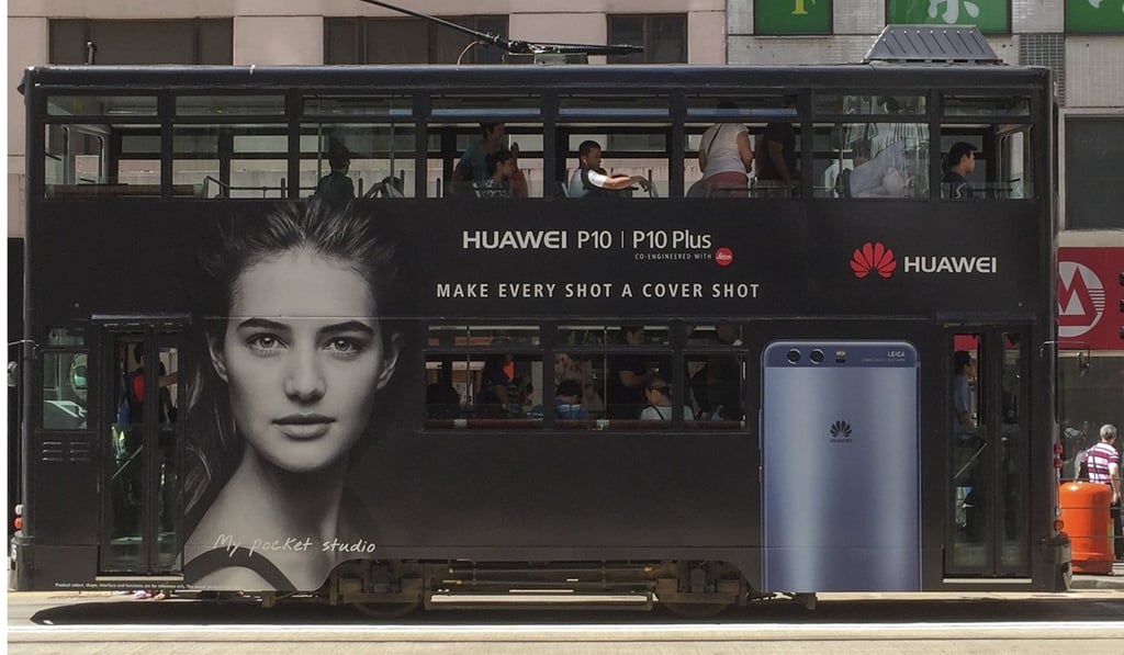 Huawei acknowledged that higher marketing expenditure has dented profitability. Photo: Mark Sharp