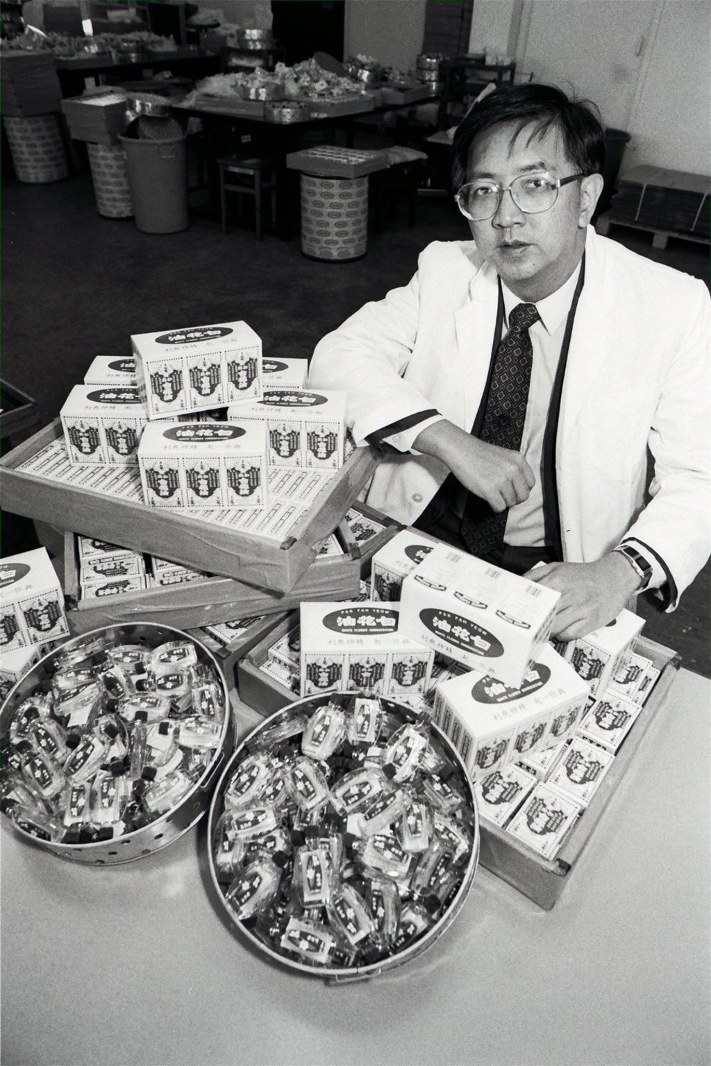 Gan Wee-sean, head of Pak Fah Yeow International, a manufacturer of traditional herbal oils such as White Flower Oil.