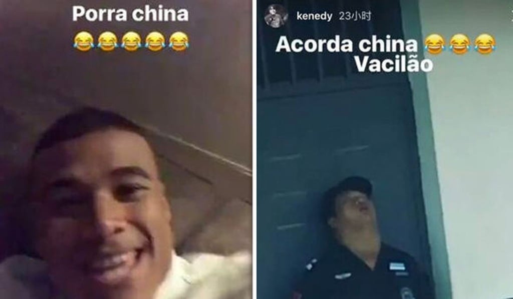 Kenedy posted two offensive videos to his Instagram account while on tour with Chelsea in Beijing. Photo: @kenedy