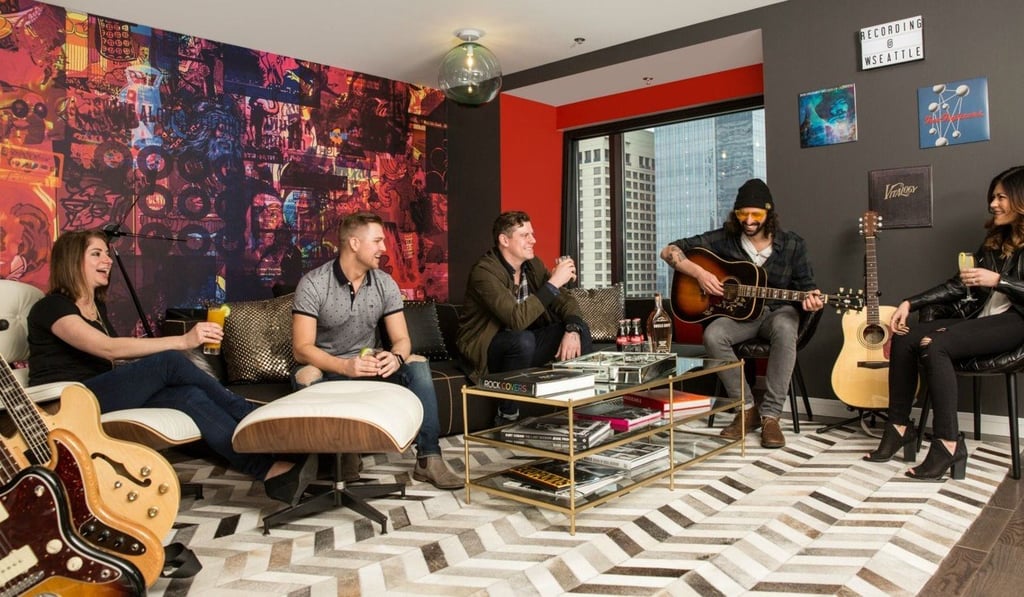 W Sound Suite music studio at W Seattle.