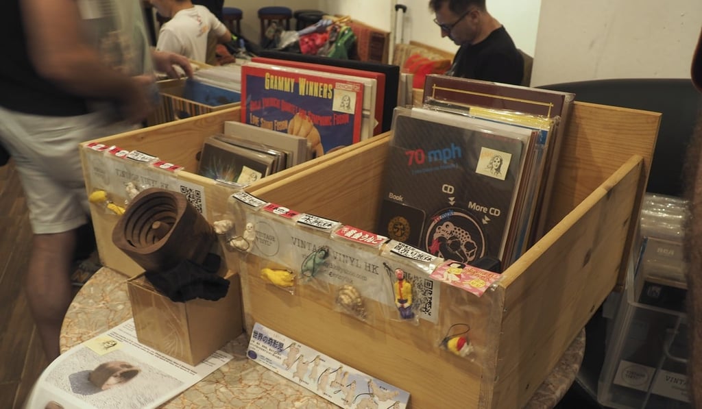 The most recent Vintage Vinyl HK pop-up record sale. Photo: Lauren James