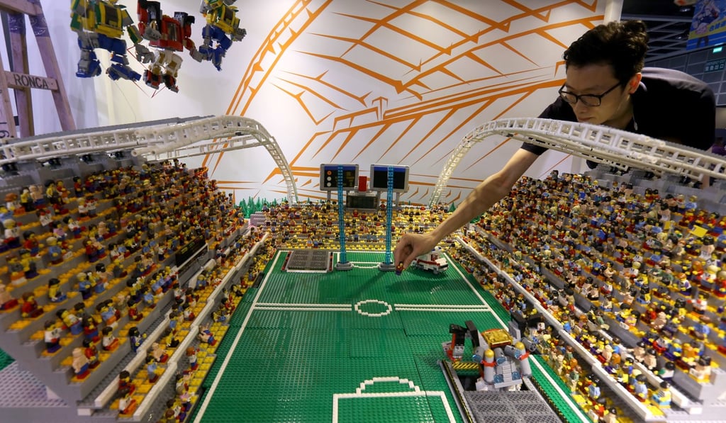 One of the six Lego displays at the Ani-Com and Games show. Photo: Dickson Lee