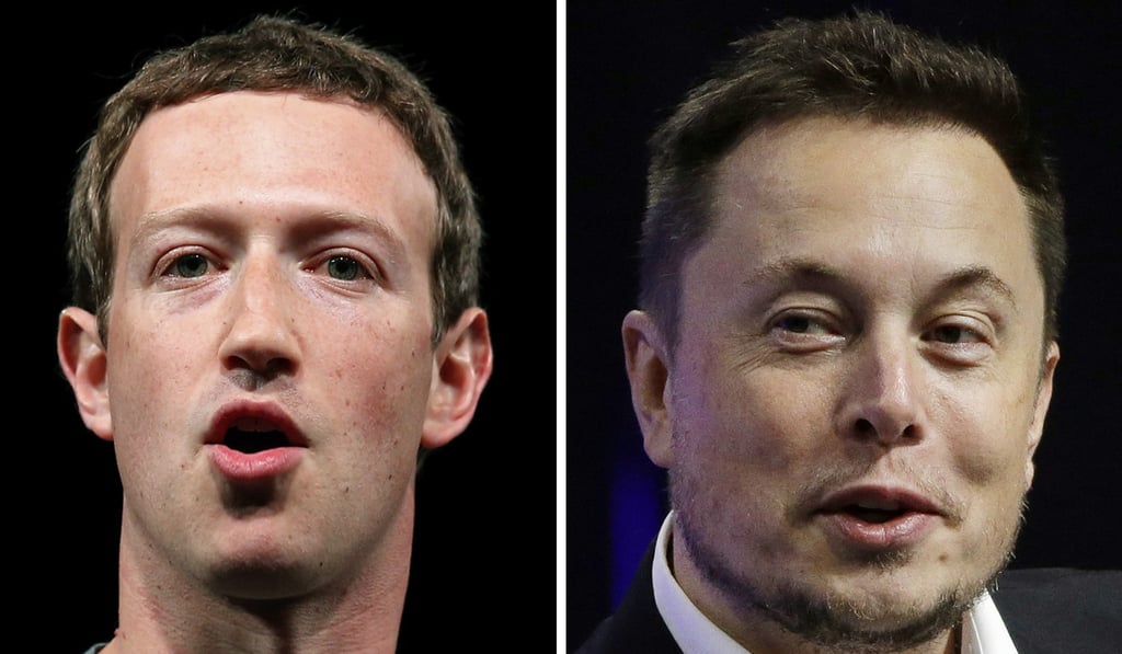 Facebook CEO Mark Zuckerberg and Tesla and SpaceX CEO Elon Musk have been involved in a war of words over the possible threats from AI. Photo: APê