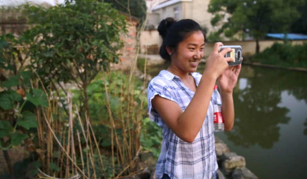 Lily pictured during her trip to China. Photo: Handout