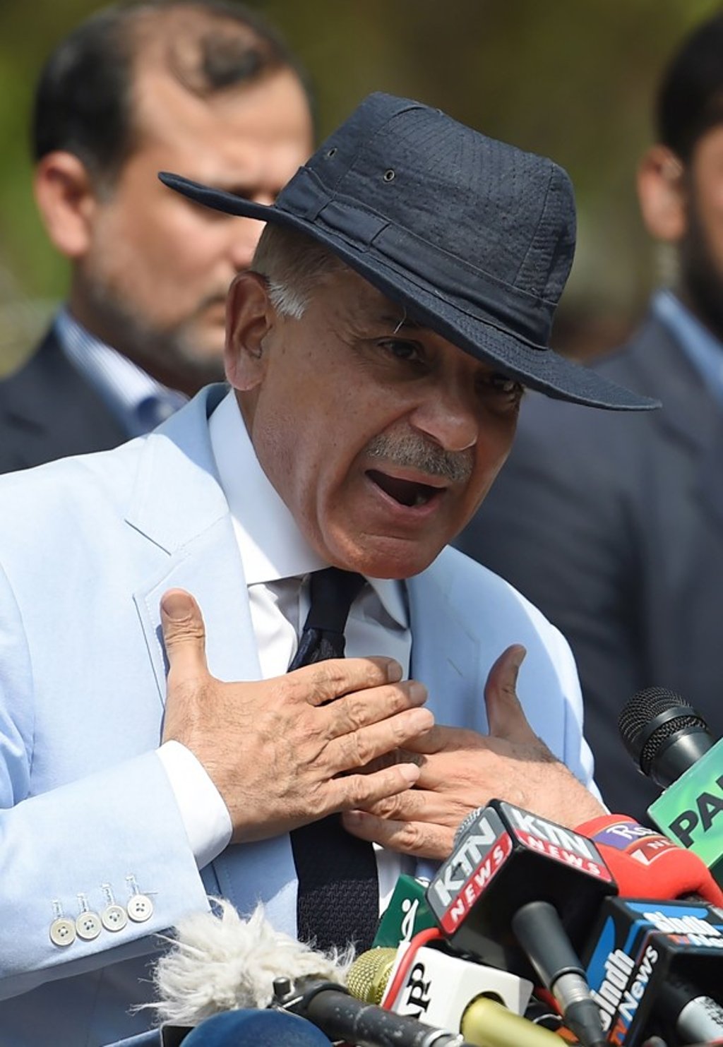 Shahbaz Sharif, brother of former prime minister Nawaz Sharif. Photo: AFP